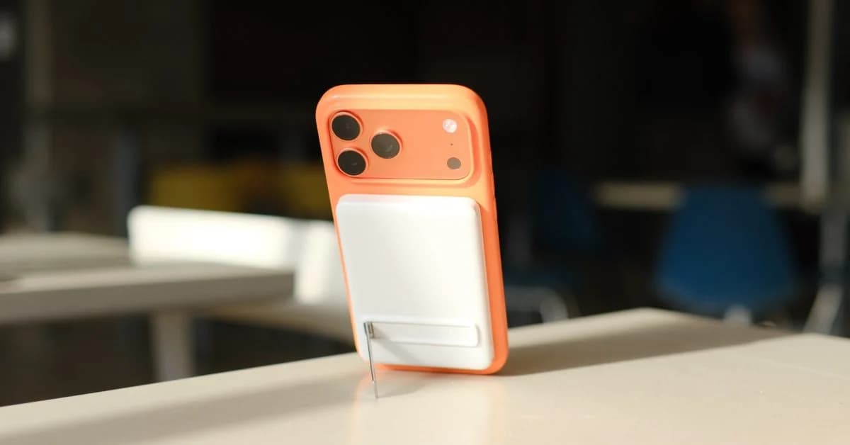 Reseña: Belkin BoostCharge Slim, batería MagSafe con soporte