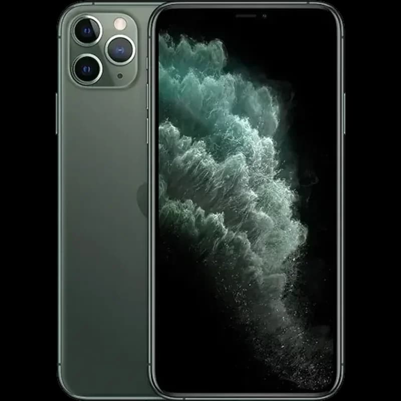 iPhone 11 Pro Max color Verde medianoche seminuevo en Bogota