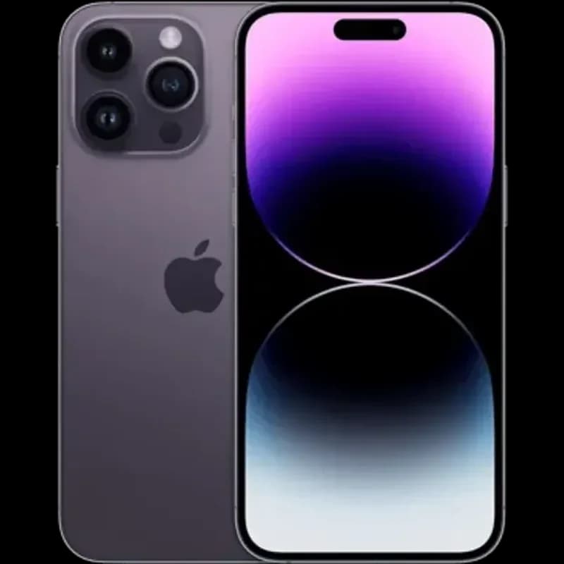 iPhone 14 Pro Max color Morado oscuro seminuevo en Bogota
