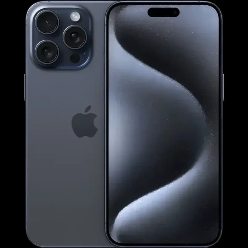 iPhone 15 Pro color Titanio Azul seminuevo en Bogota