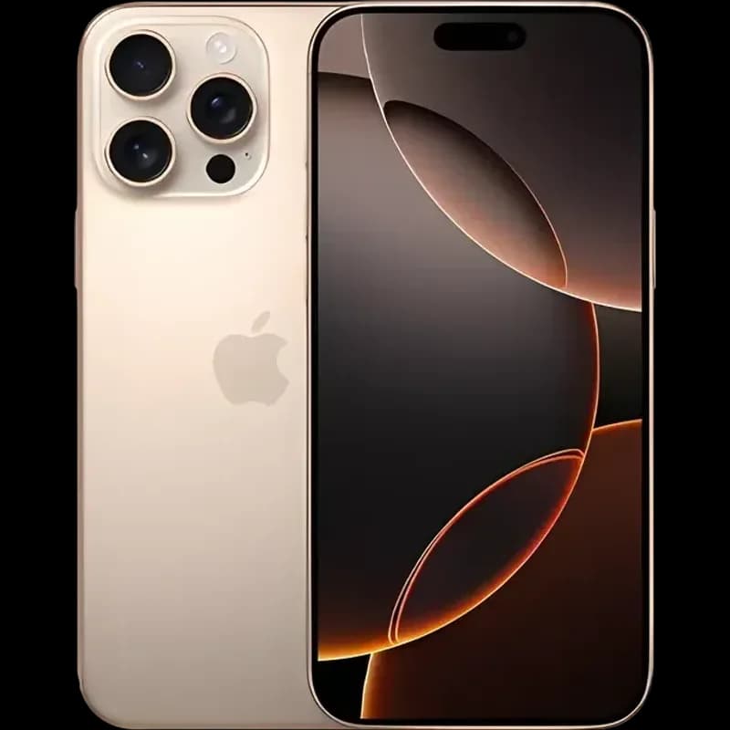 iPhone 16 Pro color Titanio del Desierto seminuevo en Bogota
