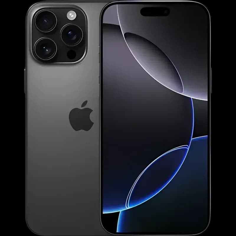iPhone 16 Pro Max color Titanio Negro seminuevo en Bogota